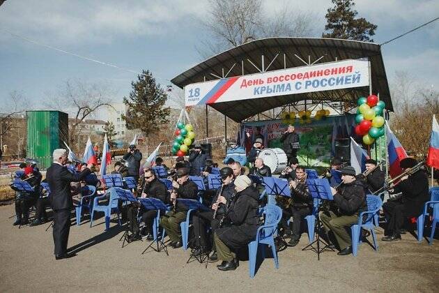 Читинцы смогут попасть на площадь во время концерта «Крымская весна» только по паспорту 6+