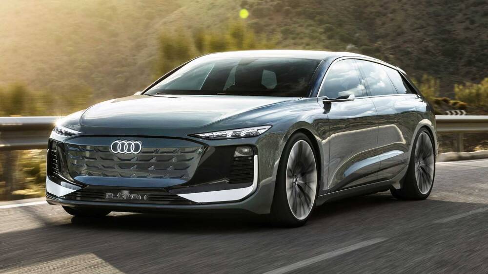 Audi представила концептуальный электрический универсал A6 Avant e-tron