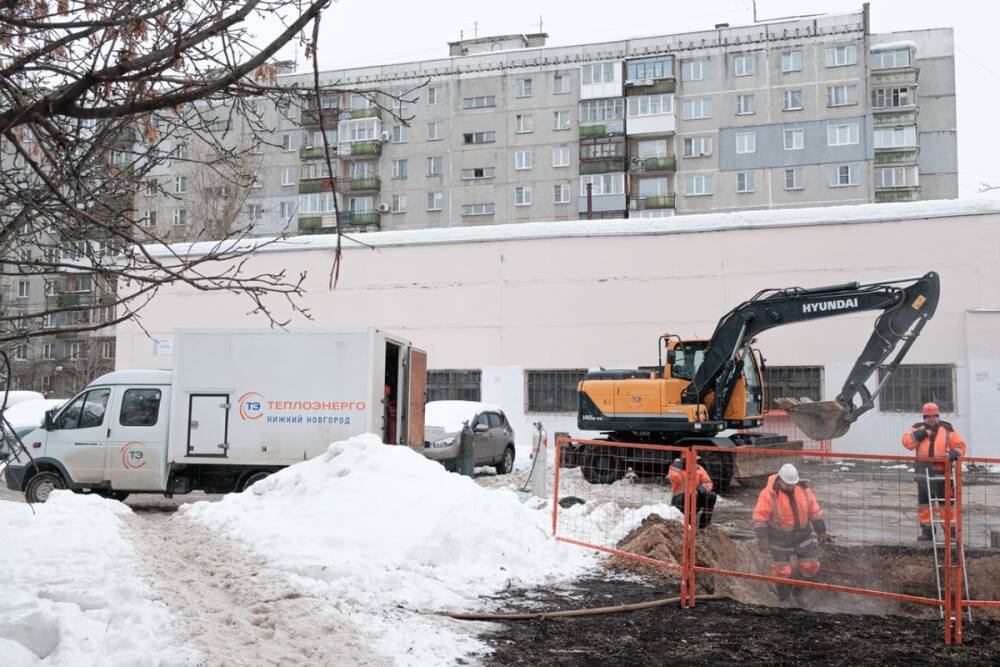 5,5 км трубопроводов заменило АО «Теплоэнерго» с начала года в Нижнем Новгороде