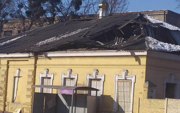 Российские военные обстреляли храм в Харькове