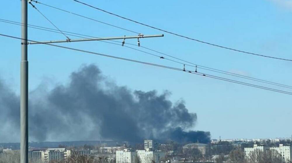 Обстрелы в Харькове: горит рынок Барабашово