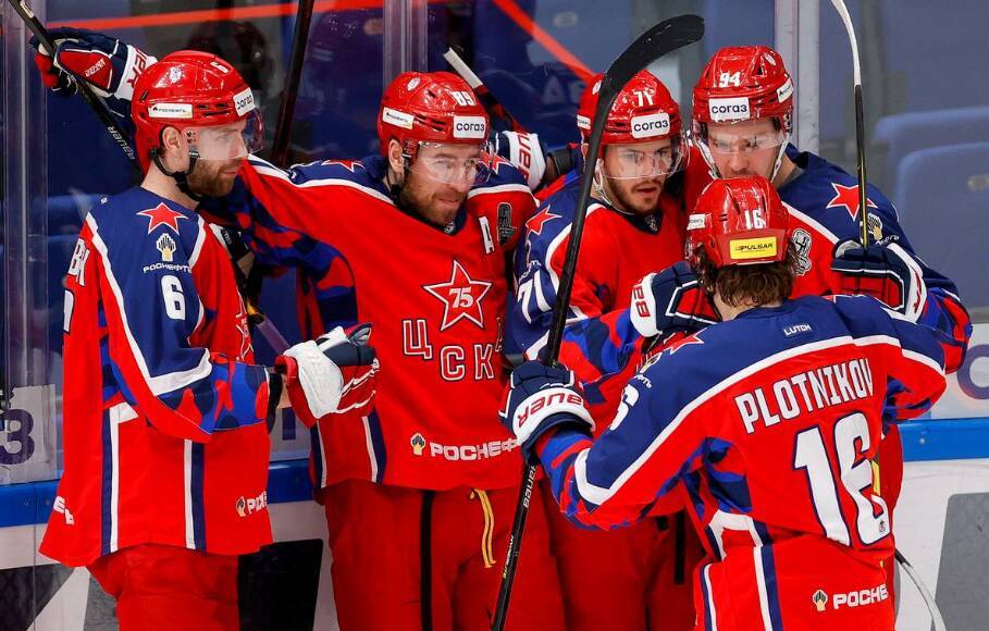 Московское «Динамо» проиграло ЦСКА в матче 1/4 финала плей-офф КХЛ