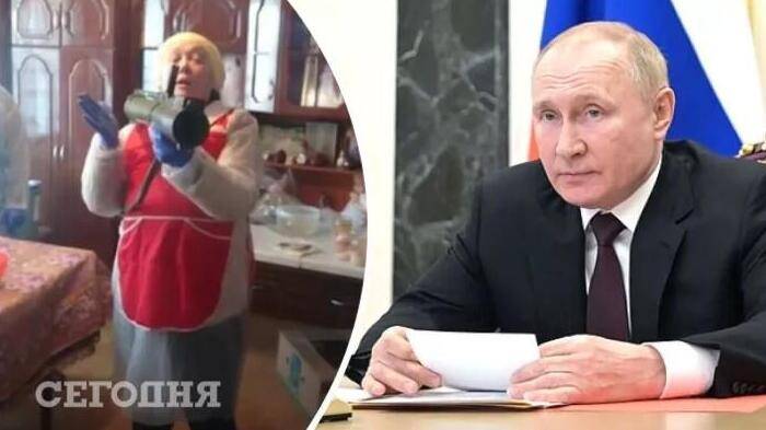 Видео: пенсионерка с гранатометом послала Путина вслед за русским кораблем