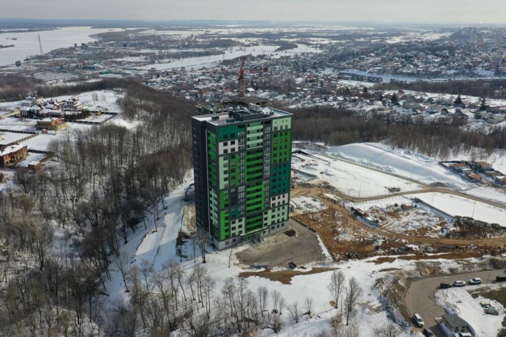 485 новых квартир появились на нижегородском рынке первичного жилья в январе