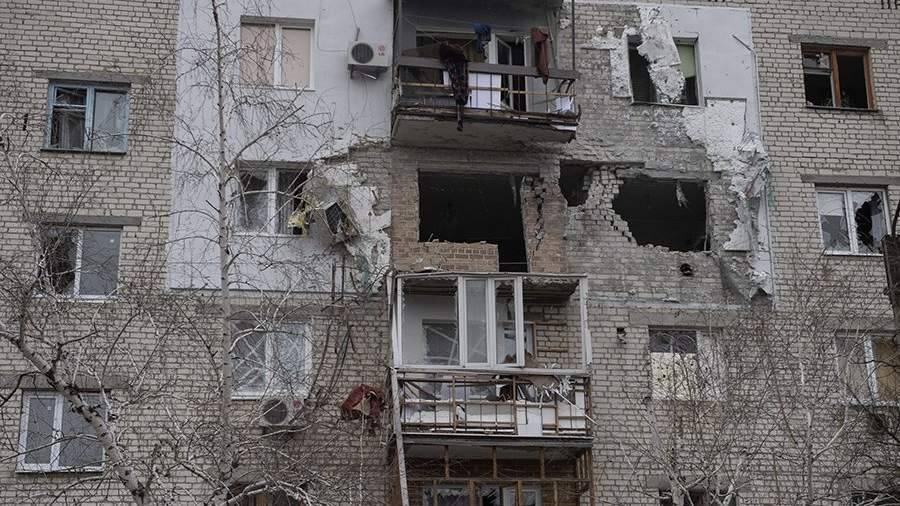 В ЛНР заявили о повреждении 12 домов в результате обстрела