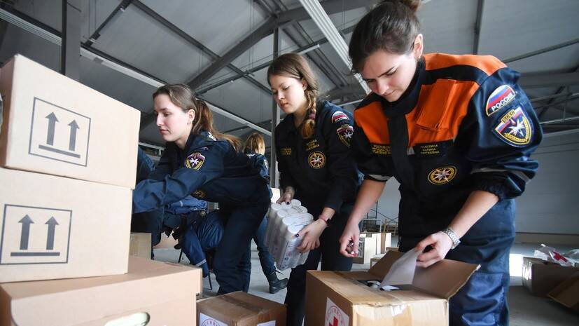 Ставропольский край отправил новую партию гуманитарной помощи беженцам из Донбасса