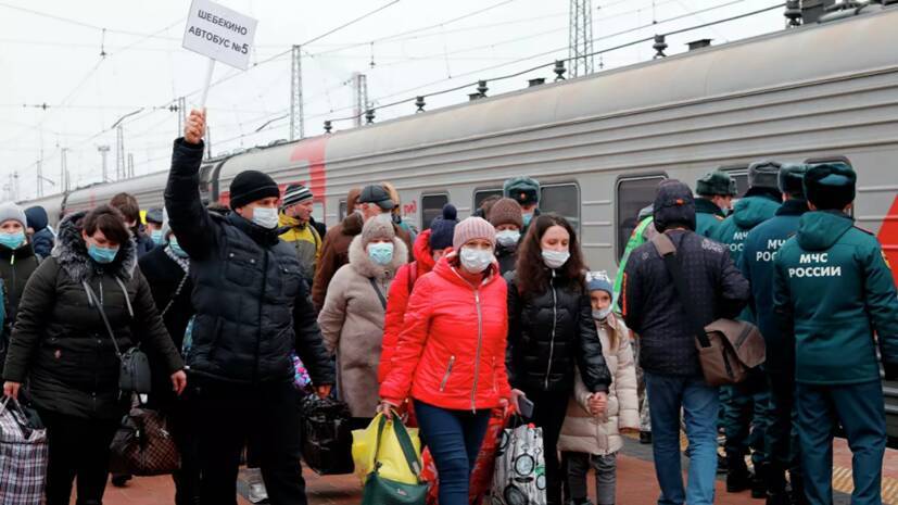 Минобороны: с Украины в Россию эвакуировано более 140 тысяч человек