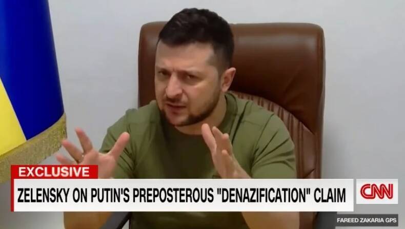 Зеленский в интервью CNN: я готов к переговорам с Путиным