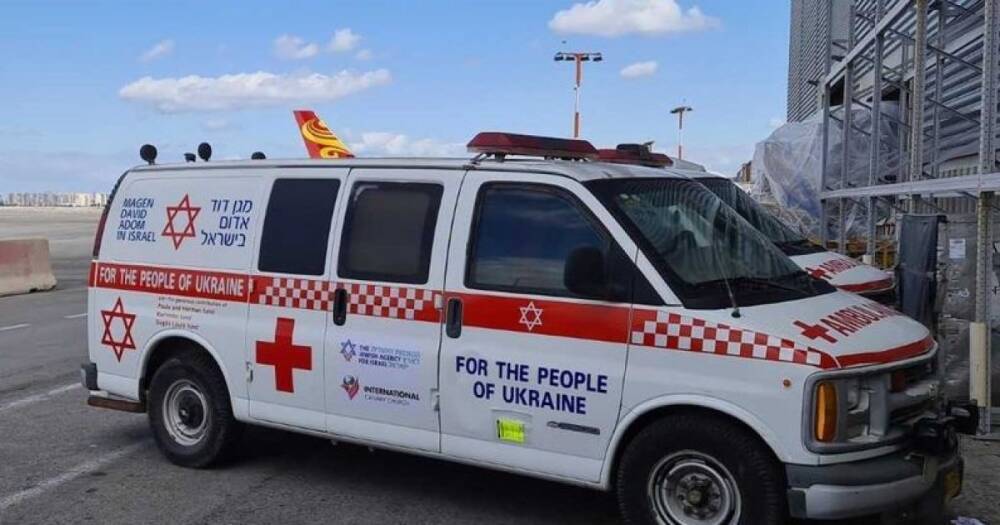 Израиль поставил Украине бронированные машины скорой помощи (видео)