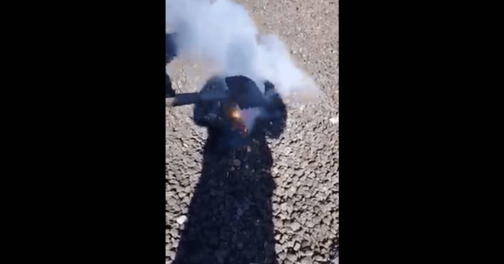 Российские войска применили фосфорные боеприпасы в Краматорске (видео)