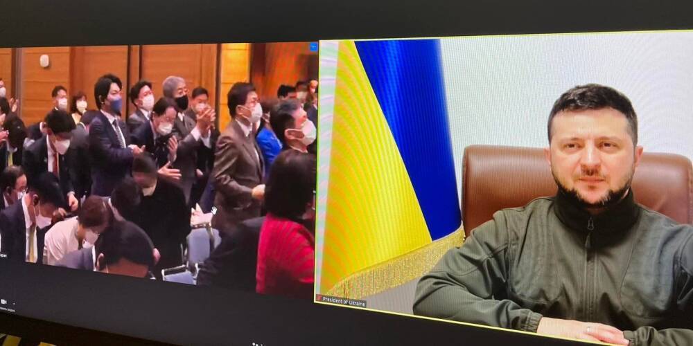 Впервые в истории двух стран. Зеленский обратился к парламенту Японии, призвав продолжать давление на РФ — полный текст