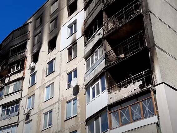 В Харькове со второй попытки смогли забрать из квартиры останки узника концлагерей, погибшего во время обстрела