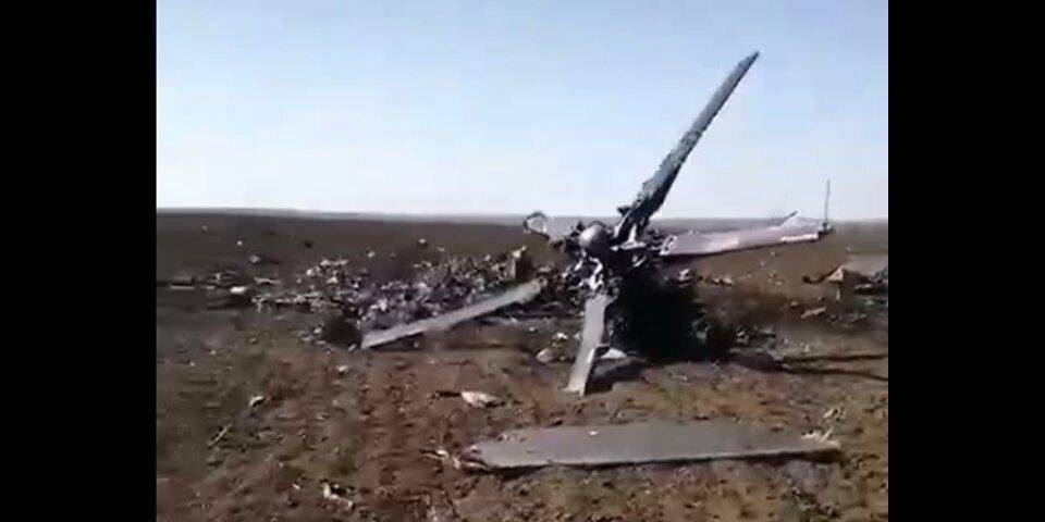 ВСУ сбили российский вертолет Ми-35