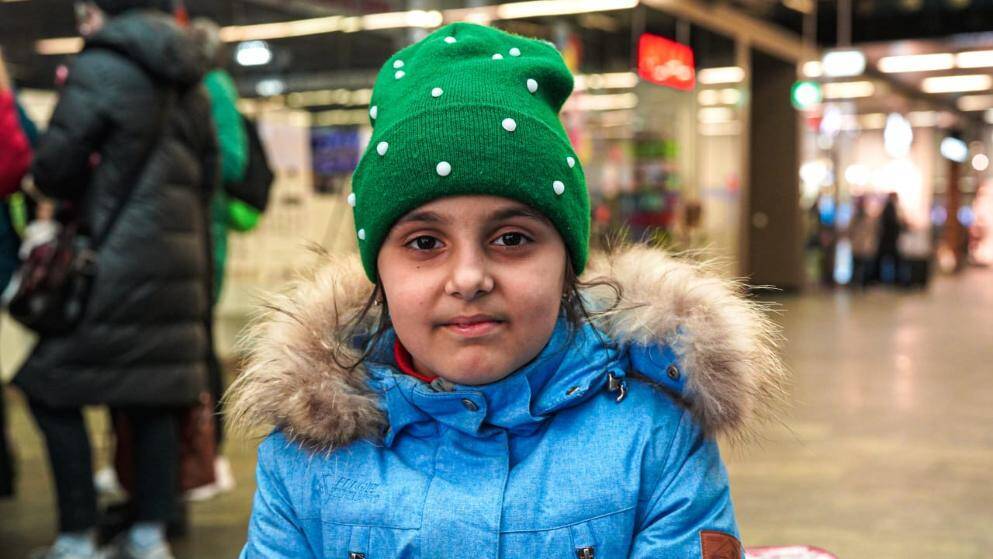 Восьмилетняя Милана бежала из Украины: «Я не знаю, куда теперь идти»