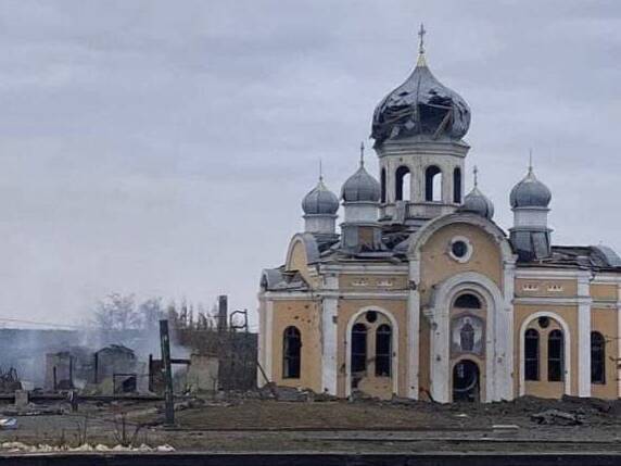 За месяц войны российские оккупанты повредили 59 украинских религиозных сооружений – Минкульт Украины