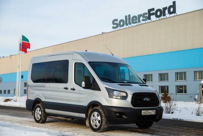 Продажи Ford Transit в феврале 2022 года выросли на 65%