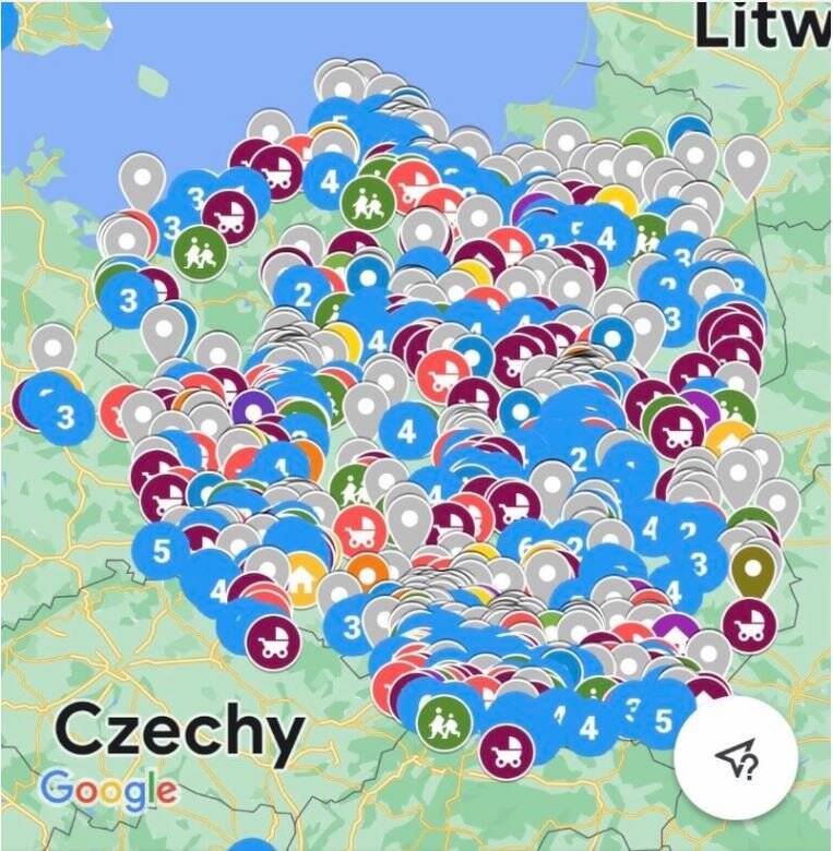 Интерактивная карта бесплатного жилья в ЕС для украинцев