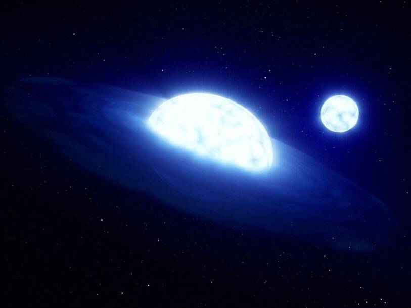 Вместо ближайшей к Земле черной дыры астрономы обнаружили «звезду-вампира» и ее жертву