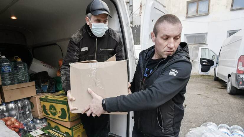 В Томской области заработали пункты сбора гуманитарной помощи для беженцев из Донбасса