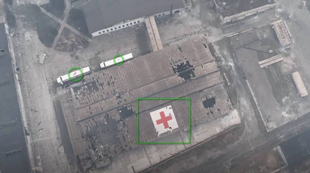 В Мариуполе армия рф нанесла удар по зданию комитета Красного Креста