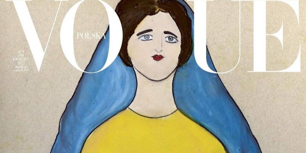 Солидарность с Украиной. Польский Vogue вышел с работой украинской художницы на обложке