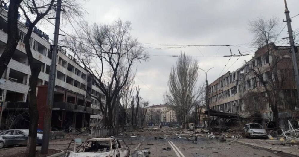 ВС РФ объявили о "режиме тишины" в Мариуполе для эвакуации мирных жителей
