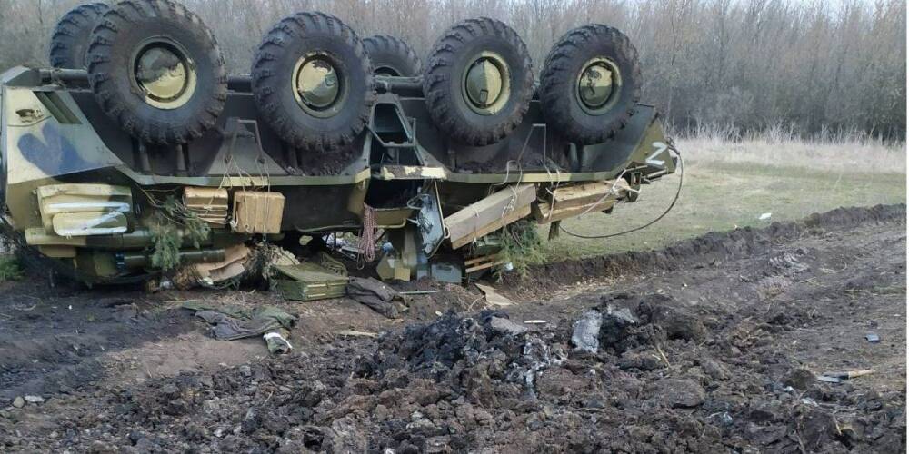 Украинские военные уничтожили группу оккупантов из Абхазии