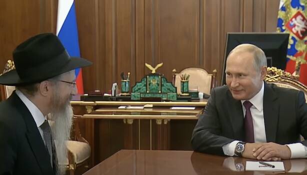 Берл Лазар против войны в Украине, предложил посредничество с Владимиром Путиным