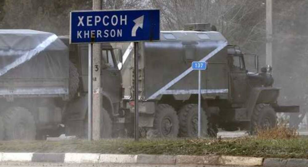 В Херсоне оккупанты начали транслировать 24 российских телеканала