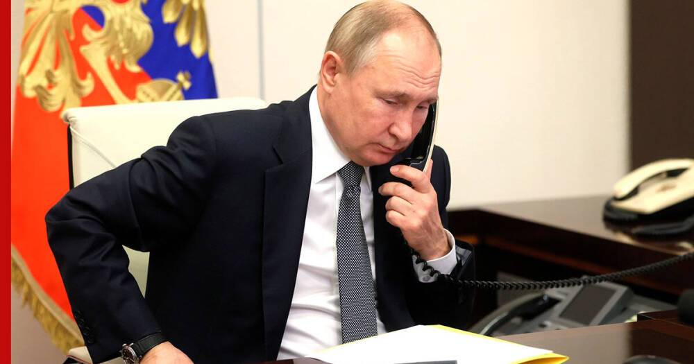 Путин и Лукашенко обсудили по телефону ход спецоперации на Украине