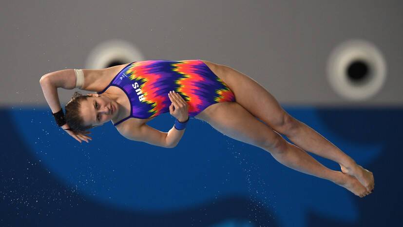 Тимошинина и Беляева завоевали золото на Кубке Евразийских стран в прыжках в воду