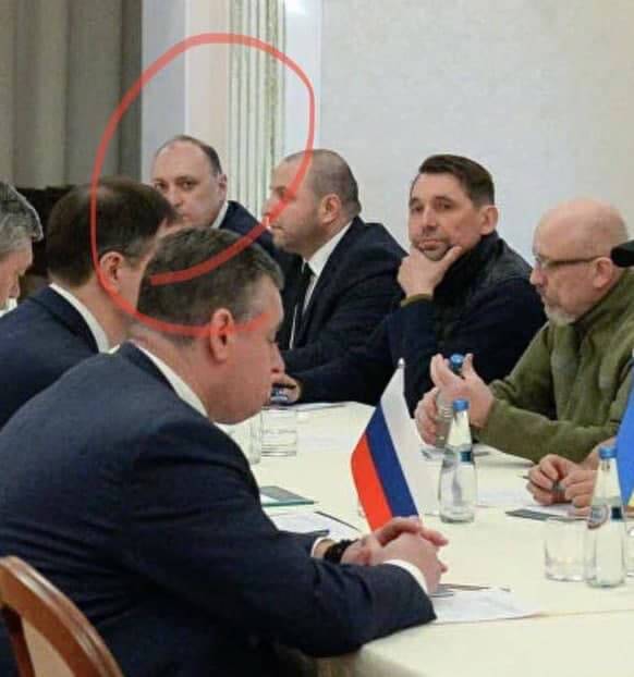 СБУ ликвидировала члена украинской делегации на первых переговорах с Россией