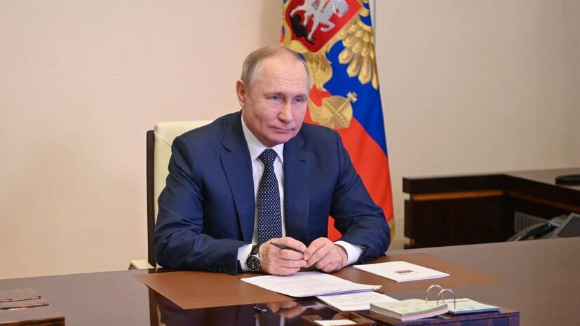 Путин: в спецоперации России на Украине не участвуют призывники