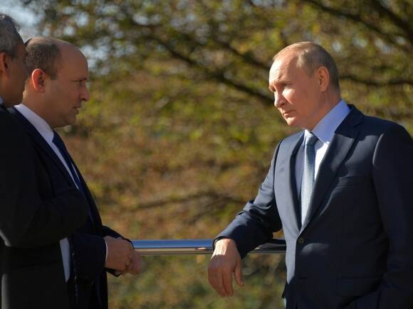Премьер-министр Израиля обсуждает с Путиным украинский кризис