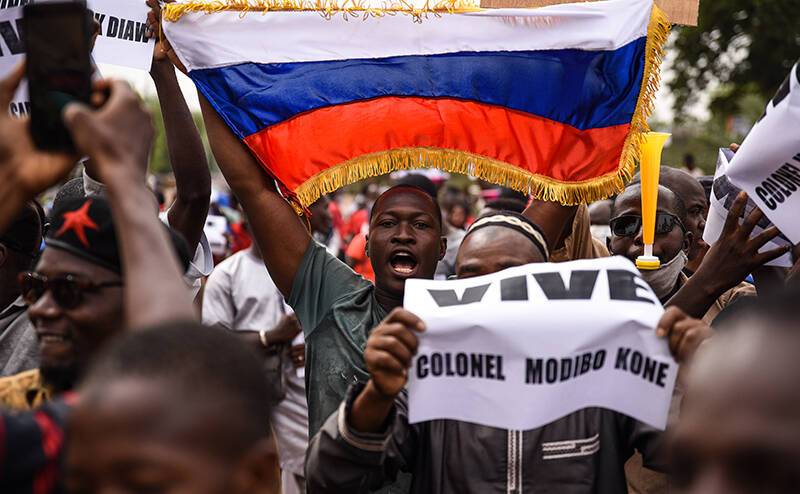 Граждане Буркина-Фасо поддержали Россию и народ Мали