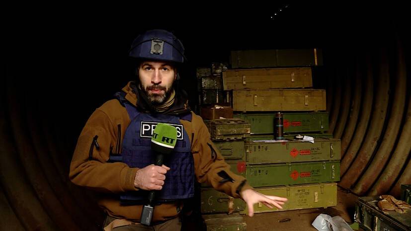 «Они бросили свою технику»: корреспондент RT — с военной базы ВСУ под Херсоном