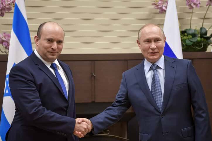 Путин и Беннет провели разговор об Украине и мира