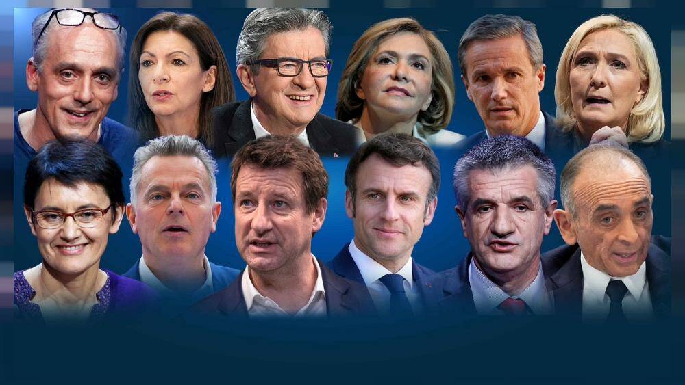 Во Франции объявлены 12 кандидатов на пост президента
