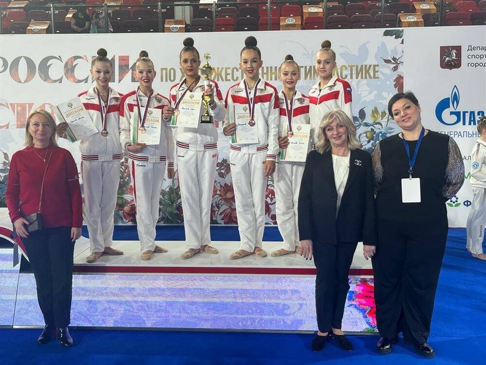 Ульяновская команда стала призером первенства России по художественной гимнастике