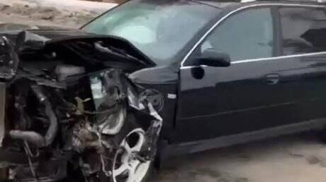 Соцсети: в Пензе водитель Audi снес такси с пассажирами