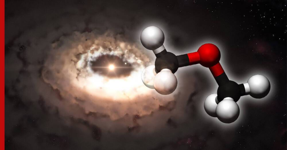 Ученые обнаружили необычные молекулы в "пылевой ловушке" далекой звезды