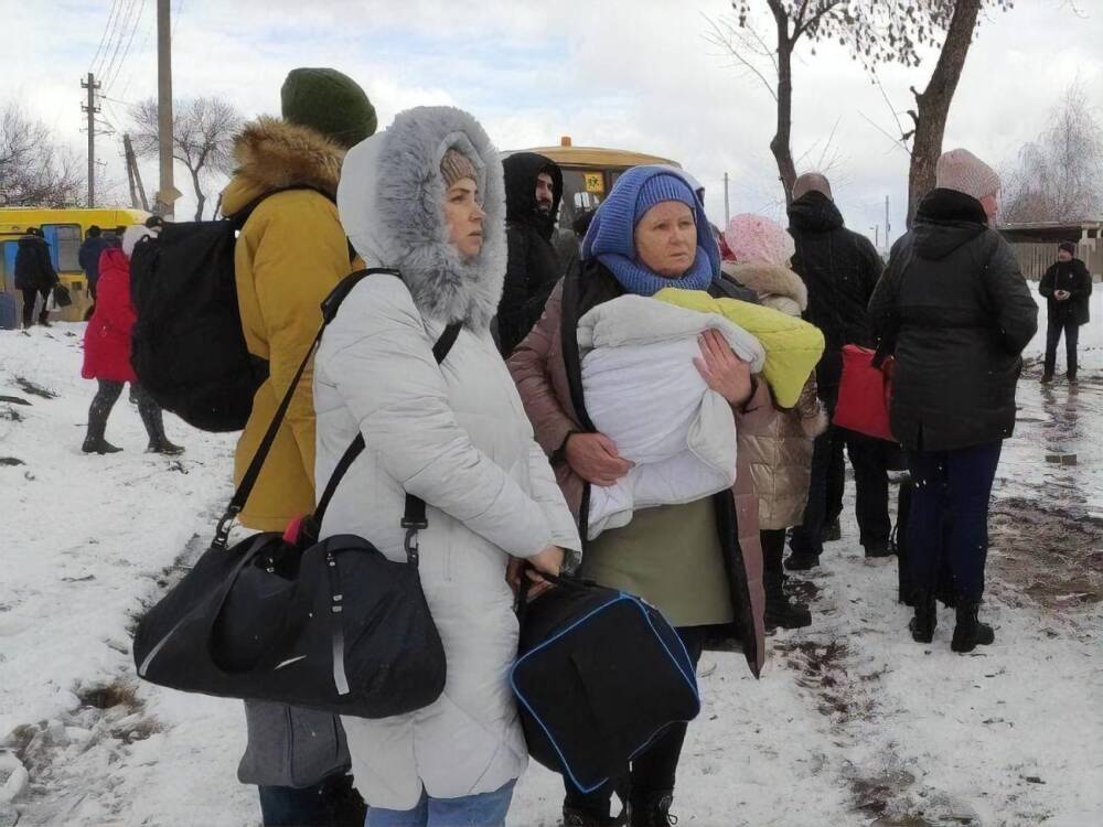 Из Сум эвакуировали около 5000 человек, в том числе иностранных студентов