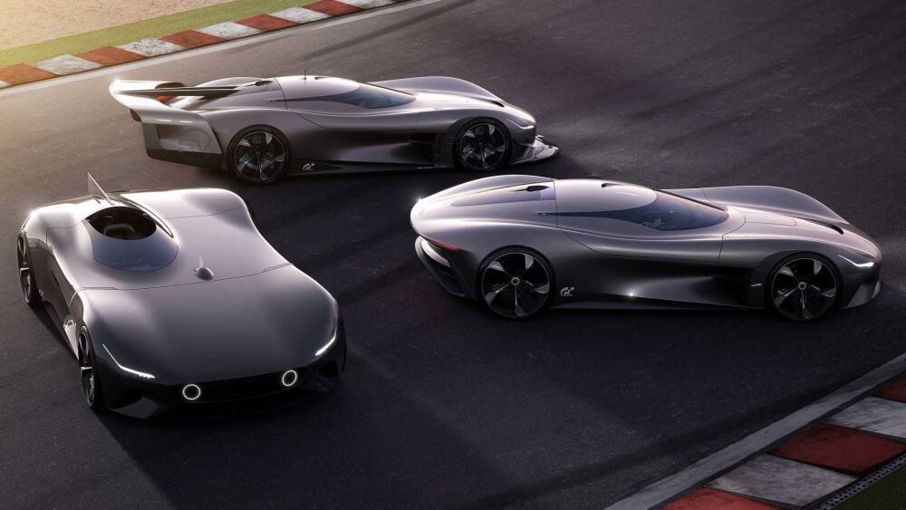 Компания Jaguar представила виртуальный гиперкар D-Type мощностью 1020 л.с
