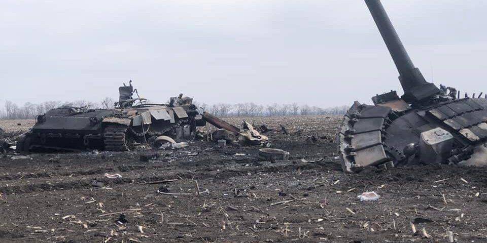 На Донбассе отразили четыре атаки оккупантов, уничтожено пять танков и восемь артиллерийских систем