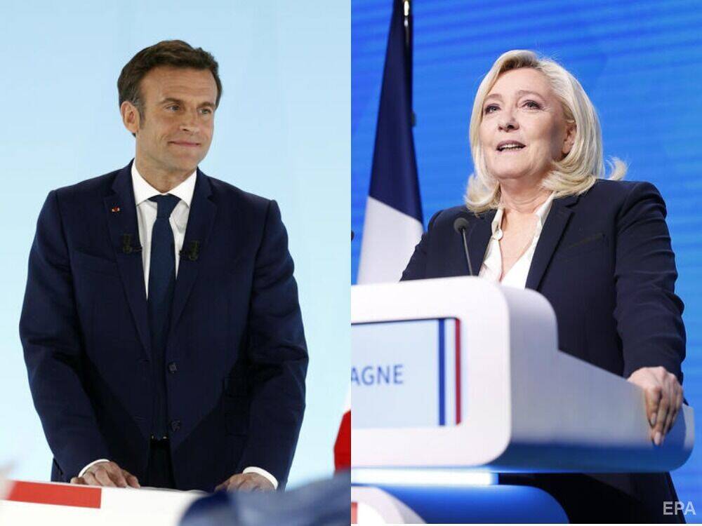Президентские выборы во Франции. Макрон и Ле Пен вышли во второй тур