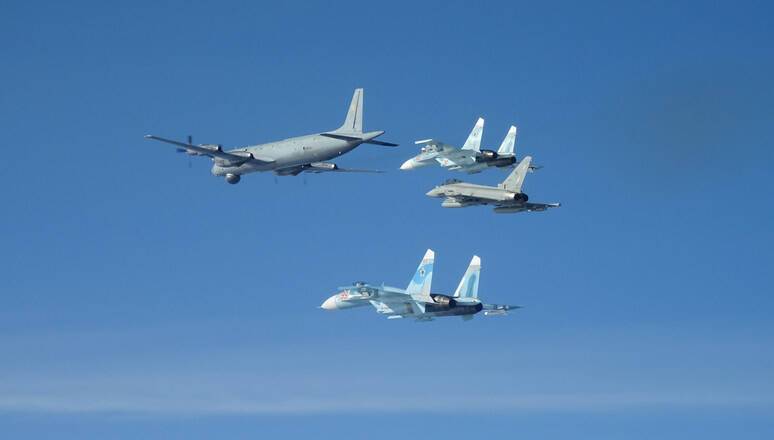 Истребители НАТО на минувшей неделе трижды сопроводили российские самолеты