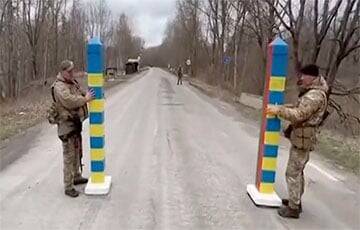 Видеофакт: Последствия отступления российских оккупантов на границе с Беларусью