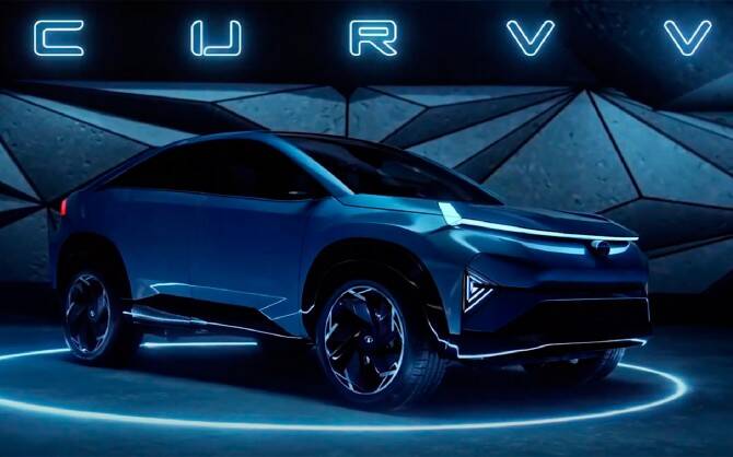 Tata показала новый купе-кроссовер Curvv