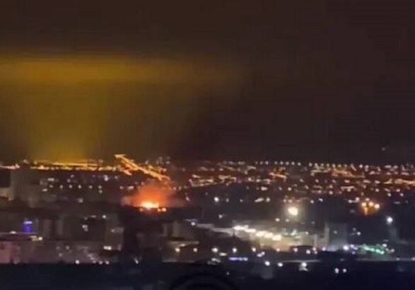 В российском Белгороде вспыхнул пожар, мэр города заявил, что загорелся камыш