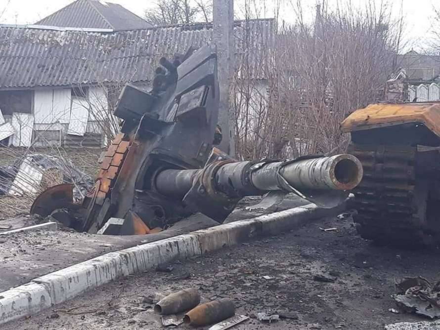 На Черниговщине уничтожили танковую дивизию оккупантов (ФОТО)